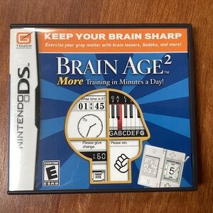 Nintendo DS Game Brain Age 2